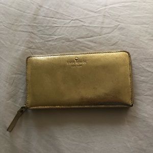 Kate Spade Gold wallet